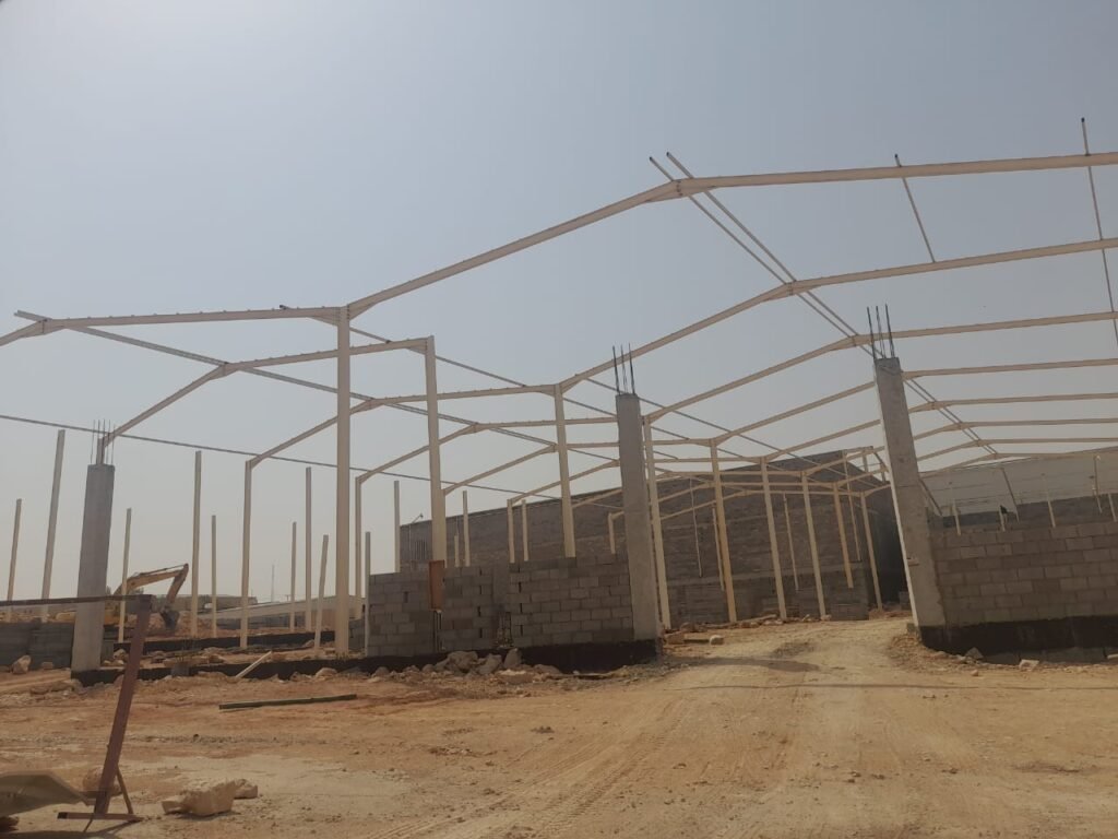 تركيب هناجر حديد في الرياض