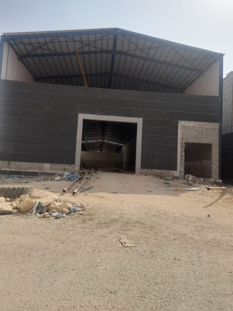 تفصيل وتركيب هناجر عالية الجودة في الرياض 