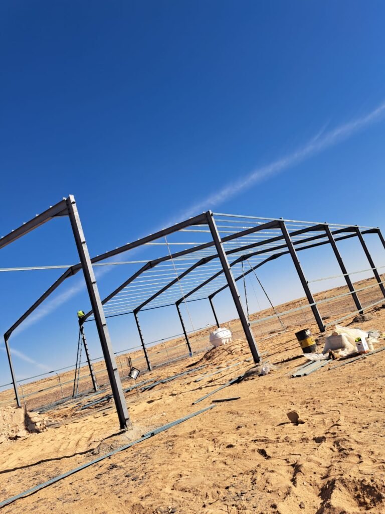 مقاول تركيب هناجر في الرياض بأسعار مناسبة